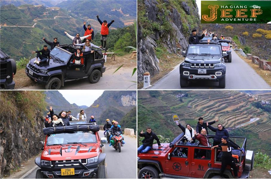 HA GIANG NEW MODEL JEEP 3 DAYS 2 NIGHT  TOUR $339/ PERSON