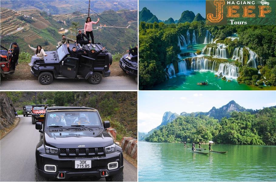 HA GIANG NEW MODEL JEEP 4 DAYS FROM $ 490/ PERSON